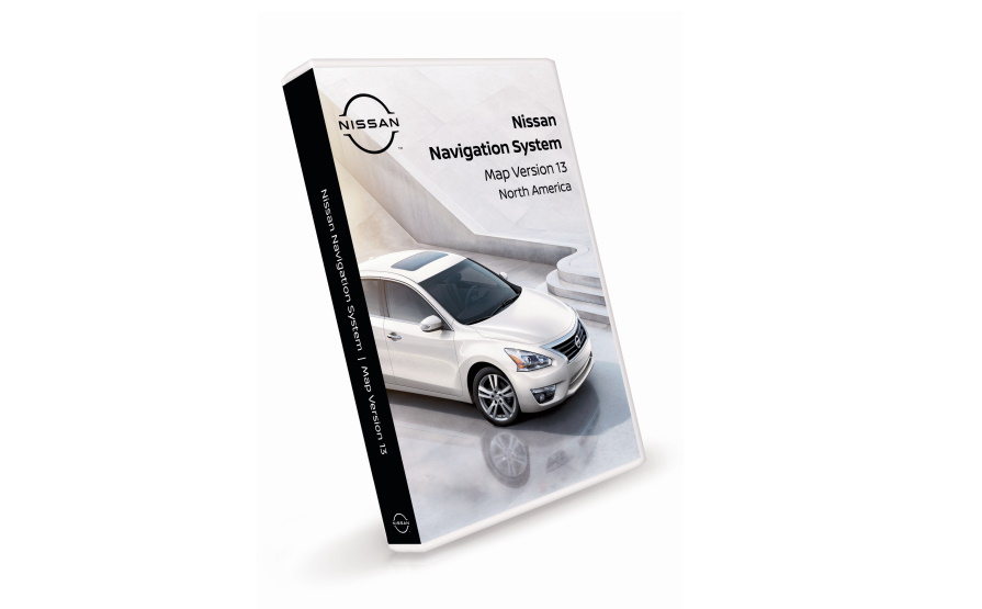 Nissan Navigation Third Gen SD Card Map Update V13 for vehicles